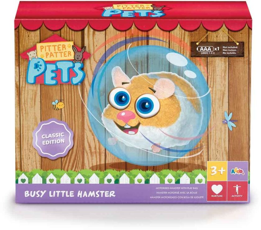 Addo Λούτρινο Busy Little Hamster (11116-B) (1)