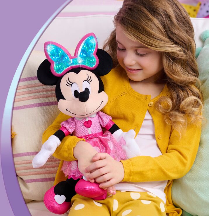 Jpl Minnie Λούτρινο Minnie Mouse 38cm (13118) (5)