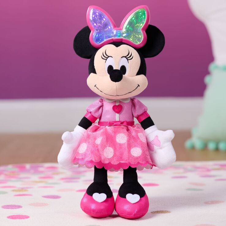 Jpl Minnie Λούτρινο Minnie Mouse 38cm (13118) (6)