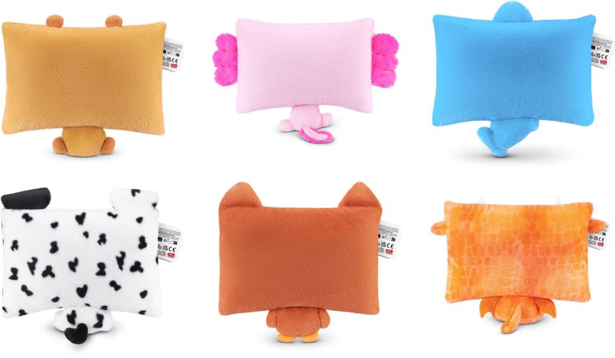 Zuru Λούτρινo Pillow Peeps Μαξιλάρι Series 1-6 Σχέδια (16601) (2)