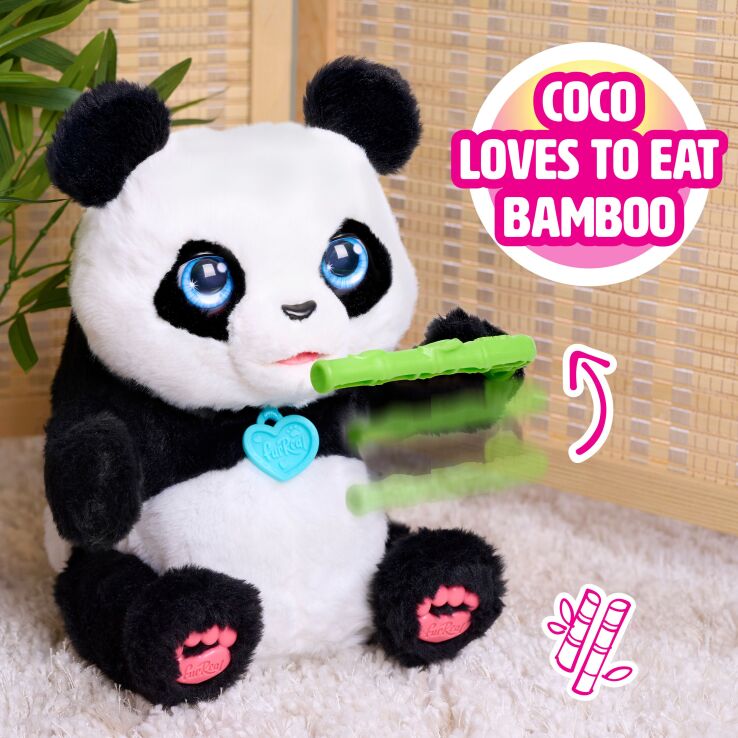 Jpl Furreal Λούτρινο Coco The Tumbling Panda (28166) (2)