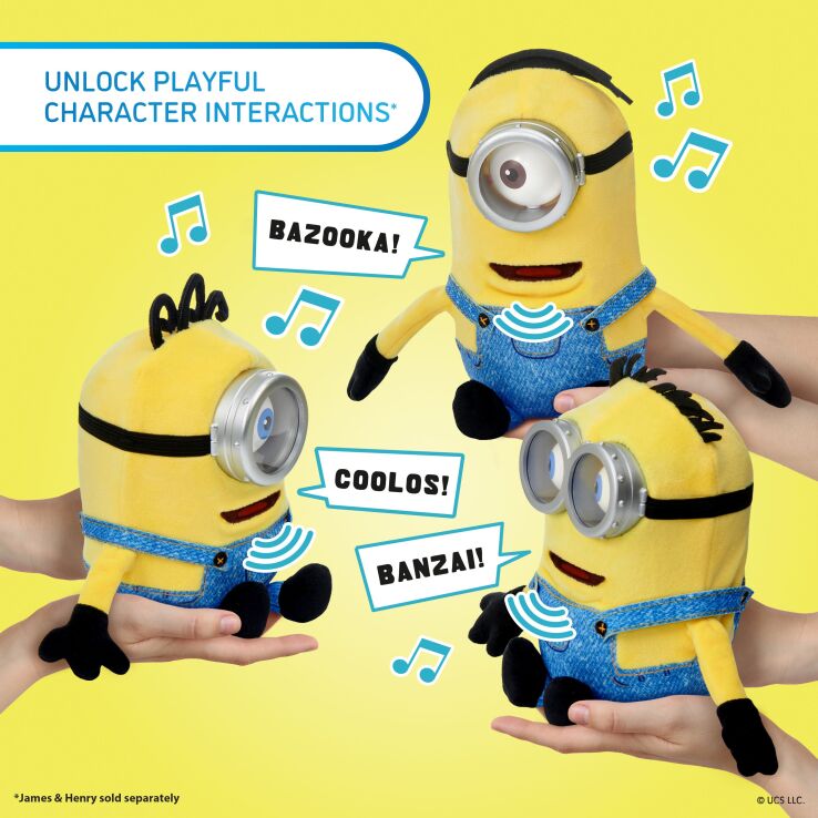 Wow Λούτρινο Minions:One-Eyed Minion 21cm (MIN-1052) (5)