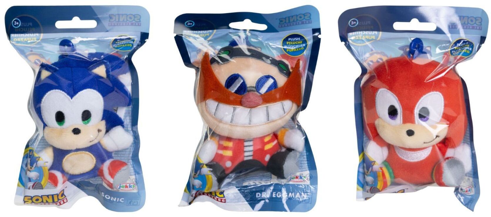 Jakks Pacific Sonic Λούτρινο Hunger 3.5'' W.2-3 Σχέδια (430734) (2)