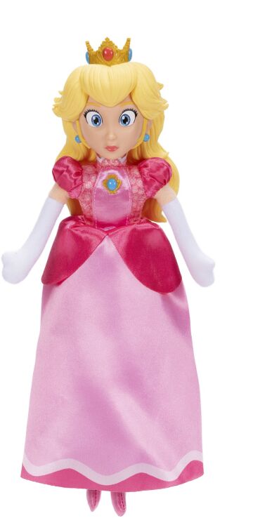 Jakks Pacific Super Mario Galaxy Movie Λούτρινο Basic 9''-3 Σχέδια (432354) (3)