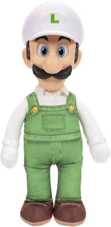 Jakks Pacific Super Mario Galaxy Movie Λούτρινο Luigi 15'' W.1 (432374) (3)