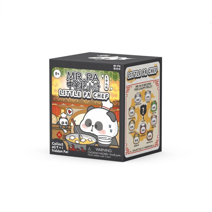 Mr.Pa Λούτρινο Μπρελόκ Little Pa Chef 15cm-10 Σχέδια-1Τμχ (MR340005G) (1)