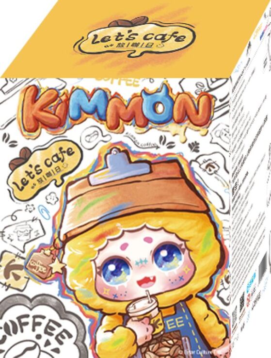 CTCP Kimmon Λούτρινο Κλιπ Let's Cafe-7 Σχέδια-1 Τμχ (556023) (1)