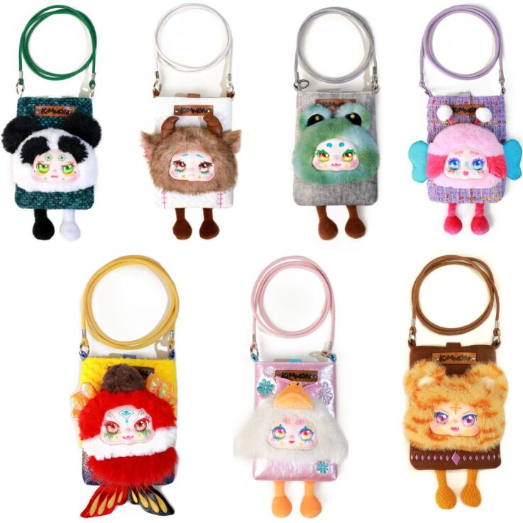 CTCP Kimmon Λούτρινο Τσαντάκι Cute Pet-7 Σχέδια-1 Τμχ (556128) (0)