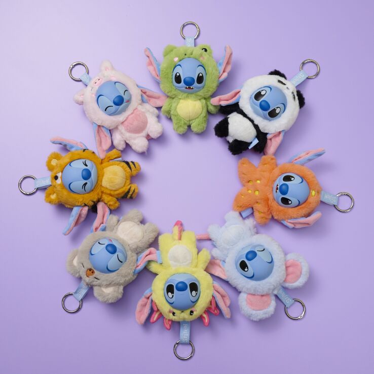 Simba Λούτρινο Μπρελόκ Disney Stitch-YuYus 12cm-9 Σχέδια-1Τμχ (6315870778) (2)