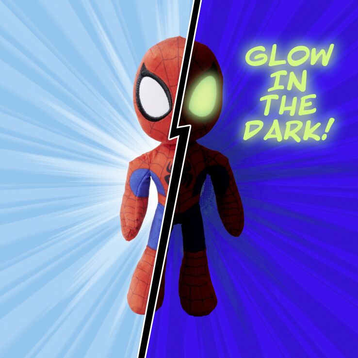 Simba Λούτρινο Marvel Spidey Glow In The Dark 25cm (6315875810X12) (2)