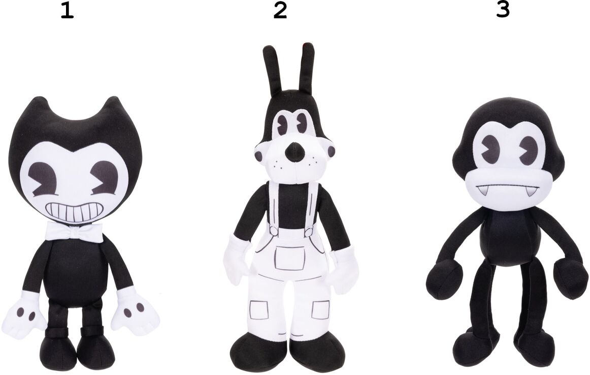 Jakks Pacific Bendy Λούτρινο 9'' W.2-3 Σχέδια (175992-PQ) (1)
