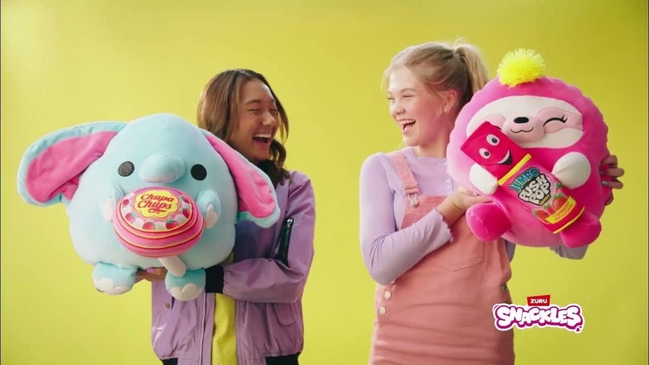 Zuru Λούτρινο Snackles Surprise 35cm Series 1-11 Σχέδια (77511) (1)