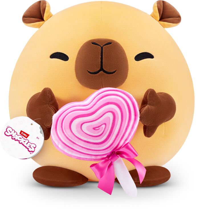 Zuru Λούτρινο Snackles Valentine Series 1-4 Σχέδια (77675) (3)