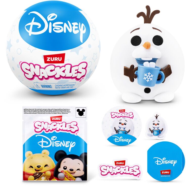 Zuru Λούτρινο Snackles Disney Series 1-8 Σχέδια-1Τμχ (77703) (2)