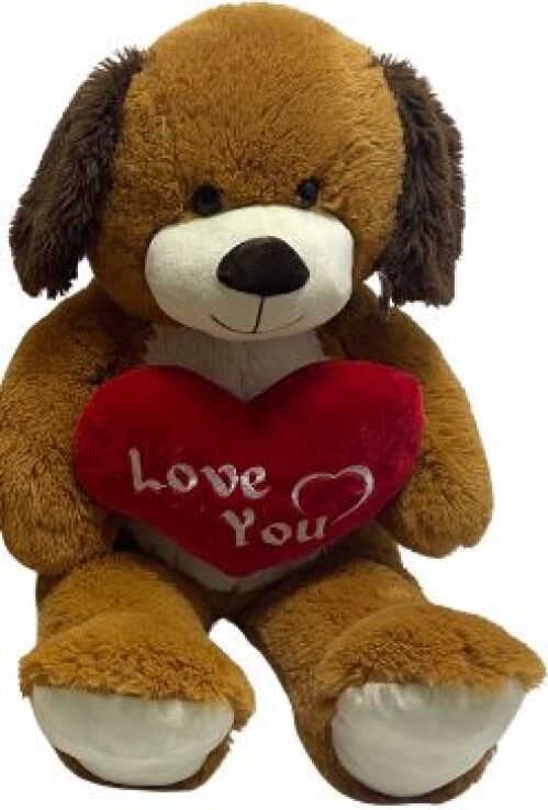 QF Λούτρινο Ζωάκια Με Καρδιά 80cm-2 Σχέδια (UT18-799-80CM) (0)