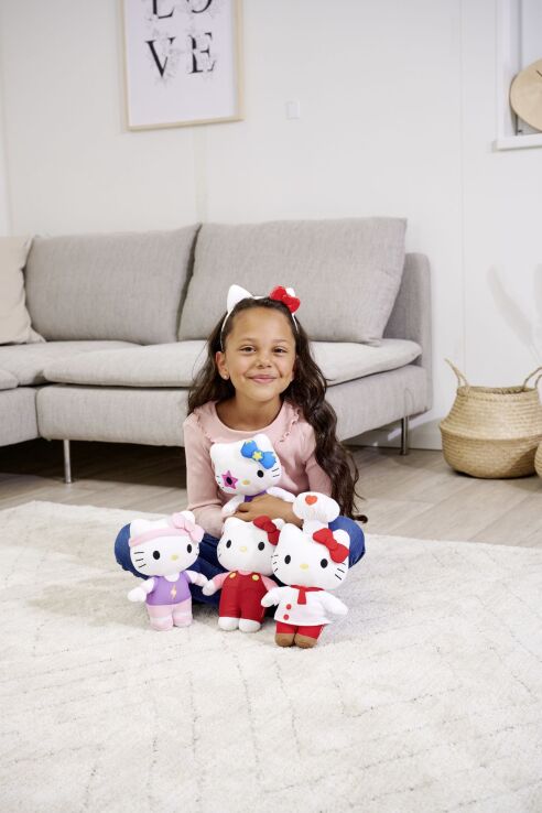 Simba Λούτρινο Hello Kitty 20cm-4 Σχέδια (109280150) (5)