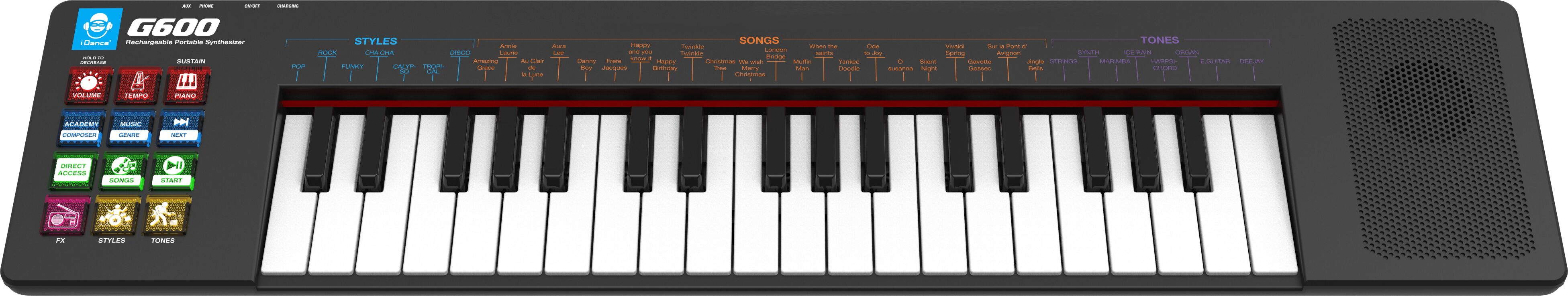 iDance Αρμόνιο G-600 Black (G-600(ΒΚ) (0)