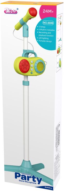 BW Μικρόφωνο Dreaming Stand B/O With Light & Sound (5009) (1)