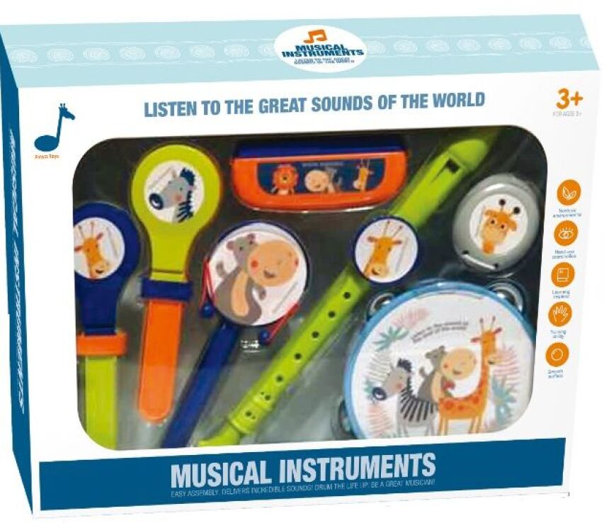 BW Σετ Μουσικά Όργανα 7Τμχ (3805E) (1)