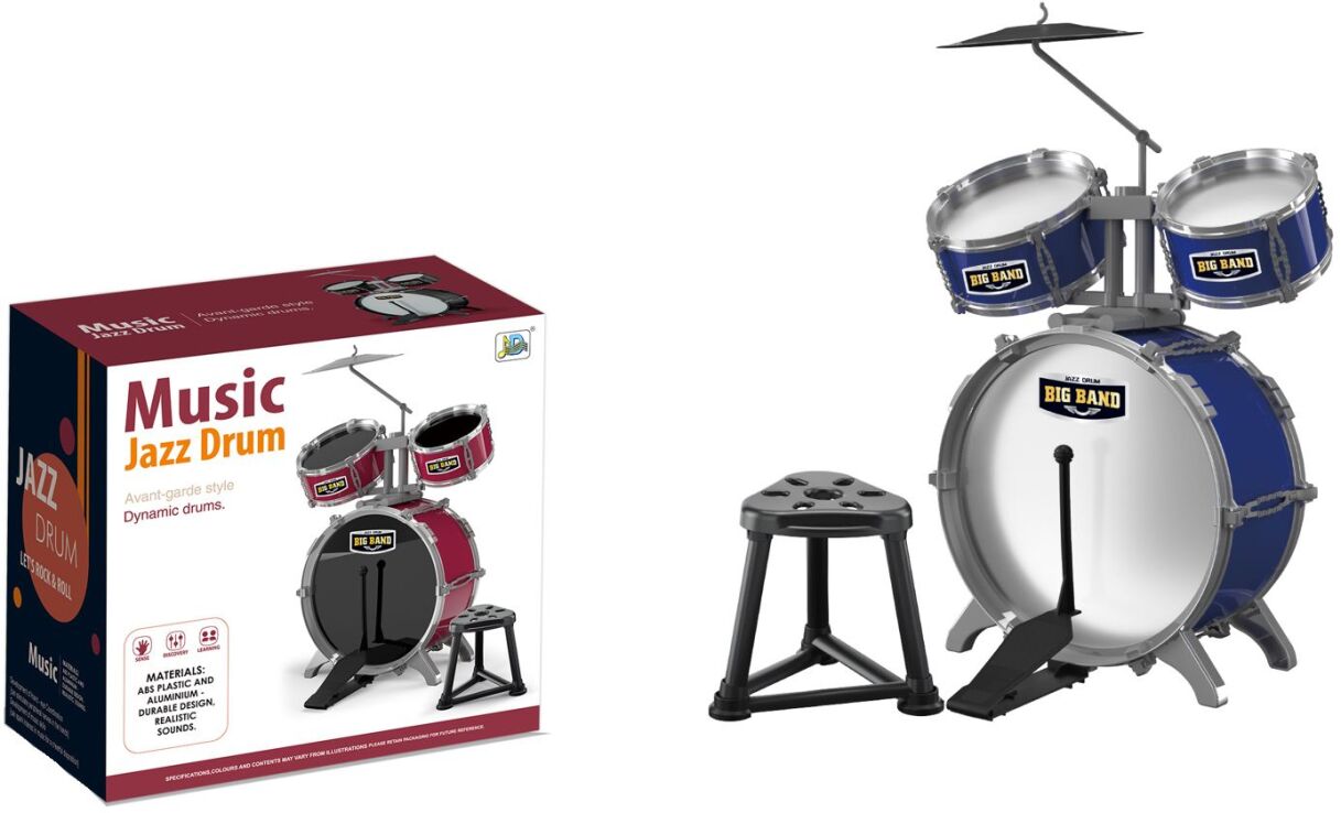 BW Drum Jazz Set-2 Χρώματα (6628A-4) (0)