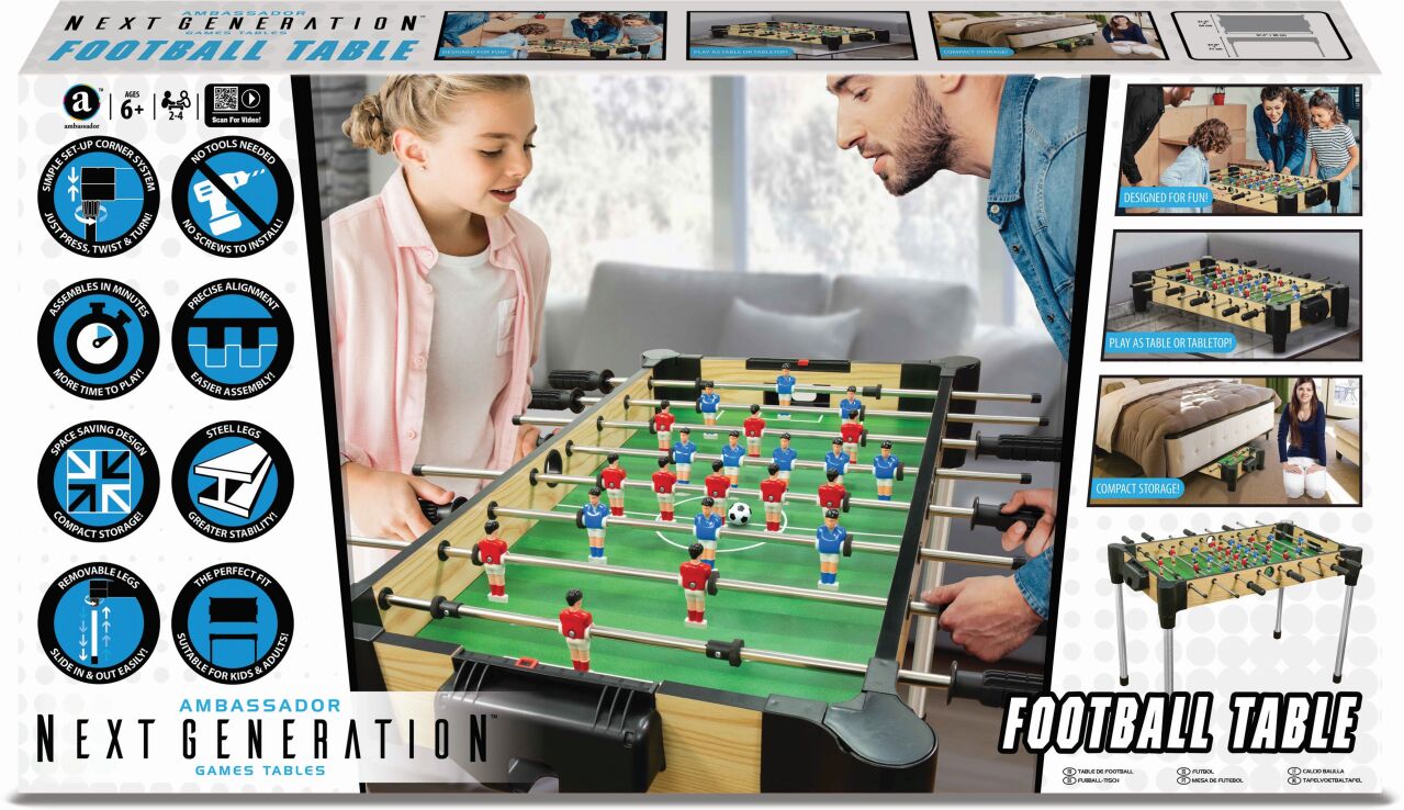 MAM Ξύλινο Ποδοσφαιράκι Tabletop 92cm. (MA8187) (1)