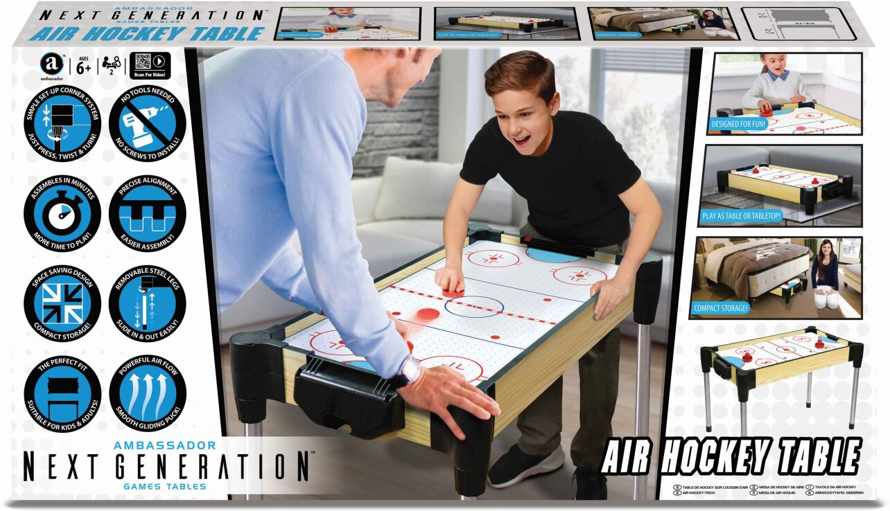 MAM Ξύλινο Air Hockey Tabletop 92cm. (MA8189) (1)