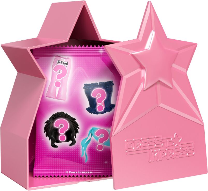 Dress To Impress DTI Κούκλα Star 4''Capsule S2-10 Σχέδια-1Τμχ (MF4110) (2)