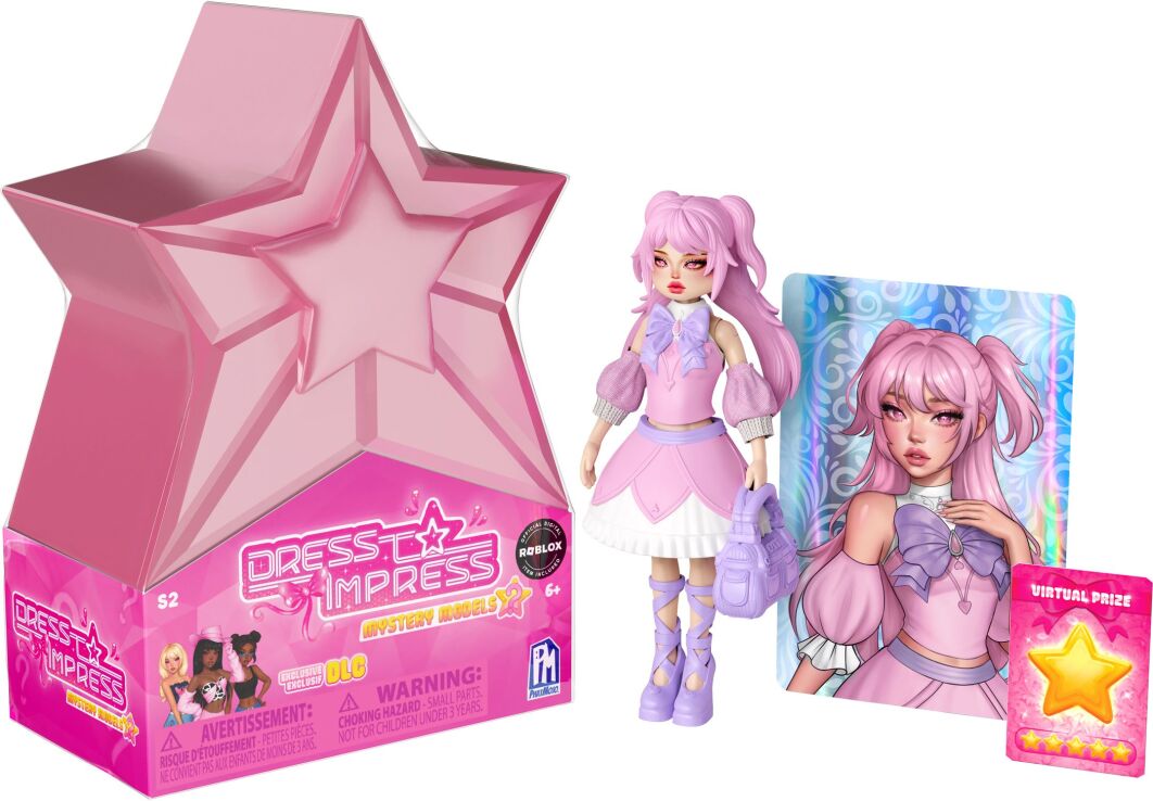 Dress To Impress DTI Κούκλα Star 4''Capsule S2-10 Σχέδια-1Τμχ (MF4110) (3)