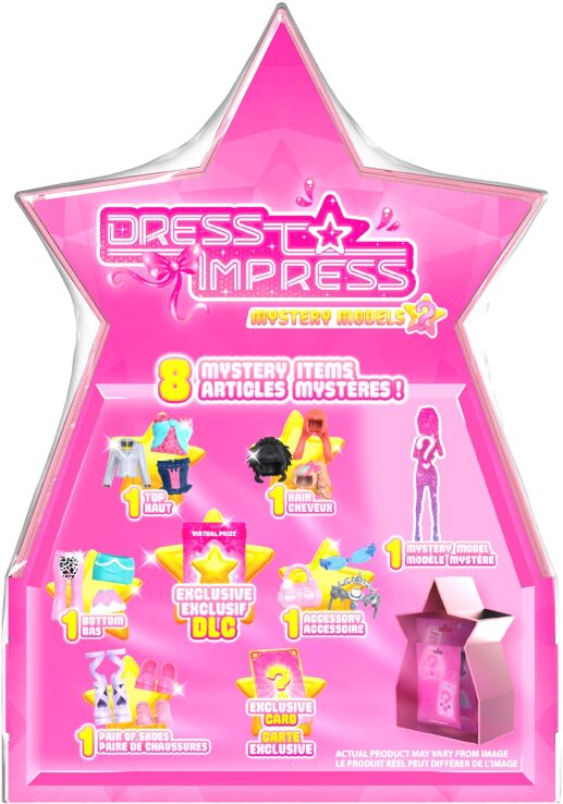 Dress To Impress DTI Κούκλα Star 4''Capsule S2-10 Σχέδια-1Τμχ (MF4110) (5)