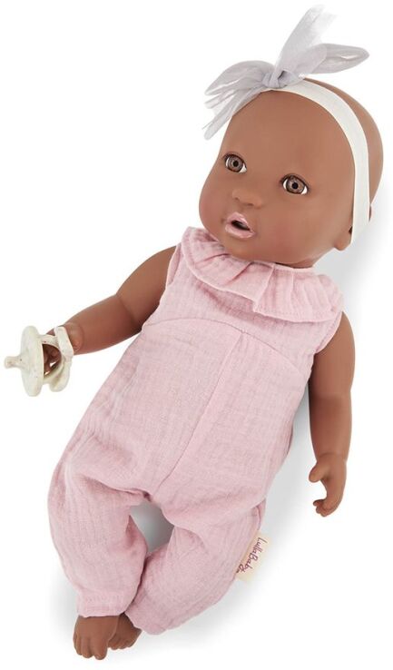 Lullababy Μωρό With Pink Jumper & Bow (LBY7268Z) (1)