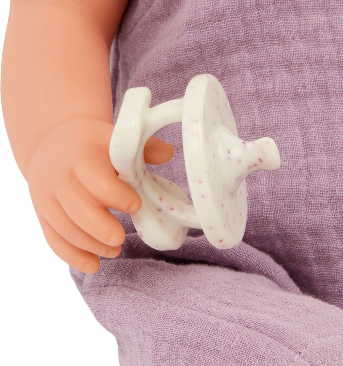 Lullababy Μωρό With Lilac Jumper & Bow (LBY7295Z) (4)