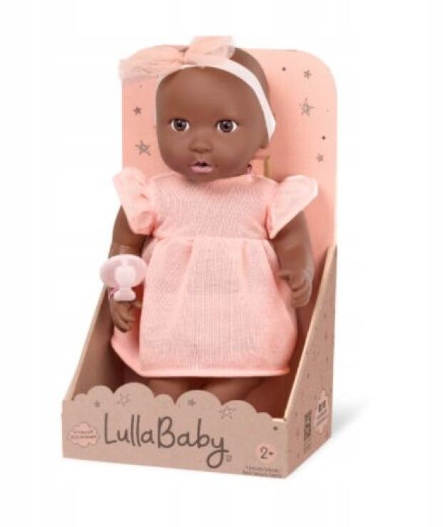 Lullababy Μωρό With Pink Dress (LBY7312Z) (1)