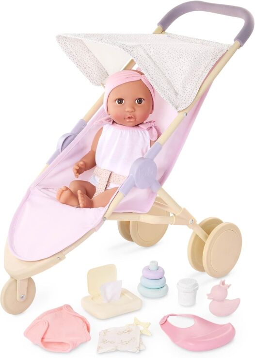 Lullababy Μωρό Με Καρότσι & Αξεσουάρ (LBY7691Z) (0)