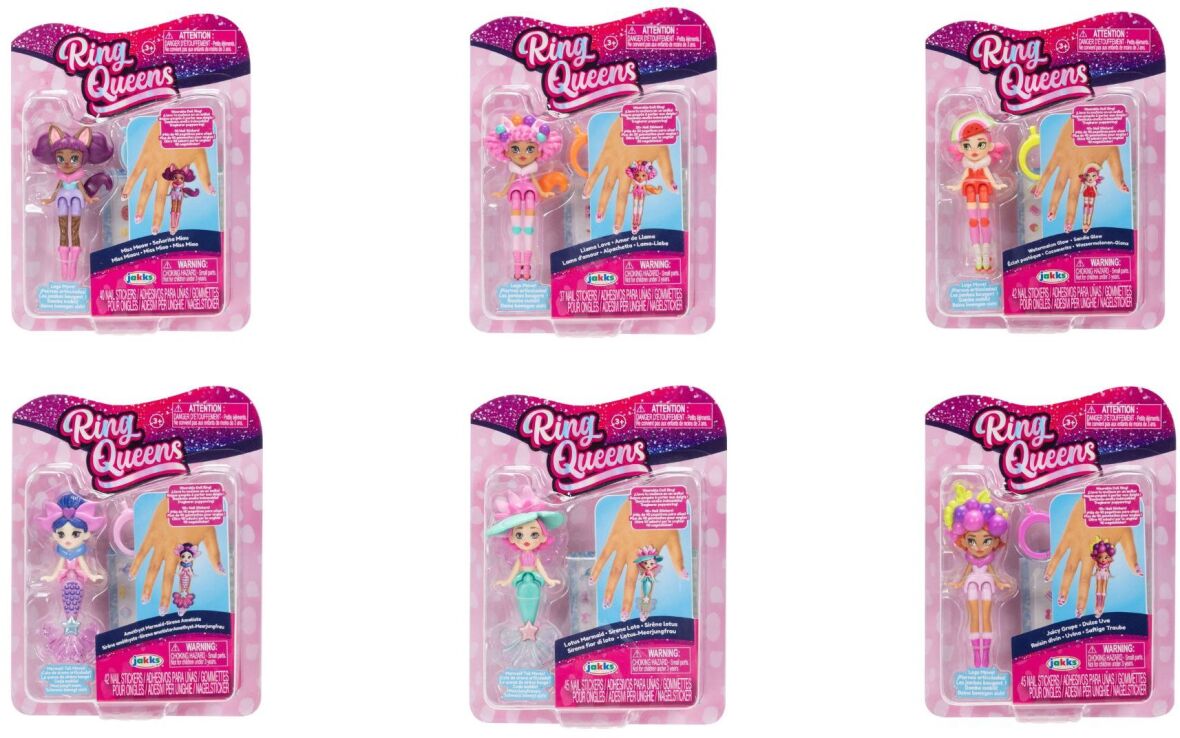 Jakks Pacific Queens Κούκλα Wild & Αξεσουάρ-6 Σχέδια (10392J) (2)