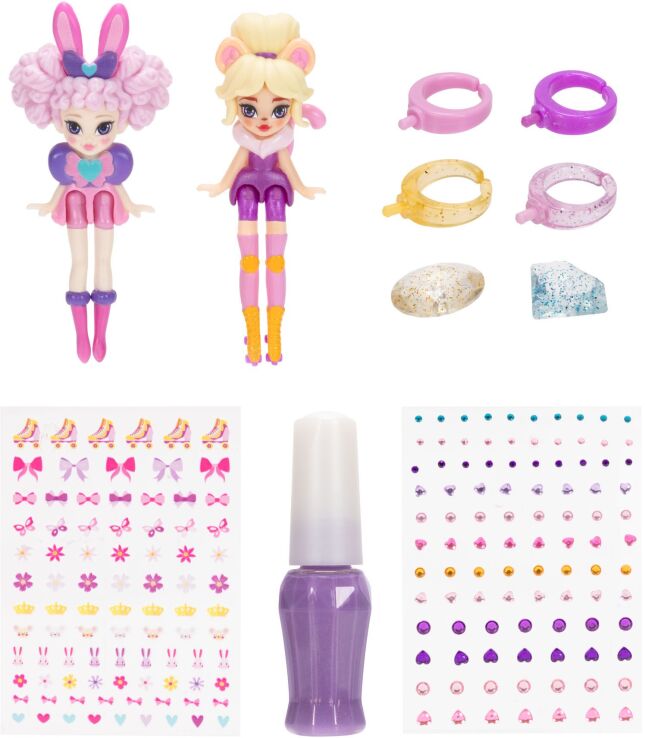 Jakks Pacific Queens Κούκλα Wild & Αξεσουάρ 2 Pack (10399J) (0)
