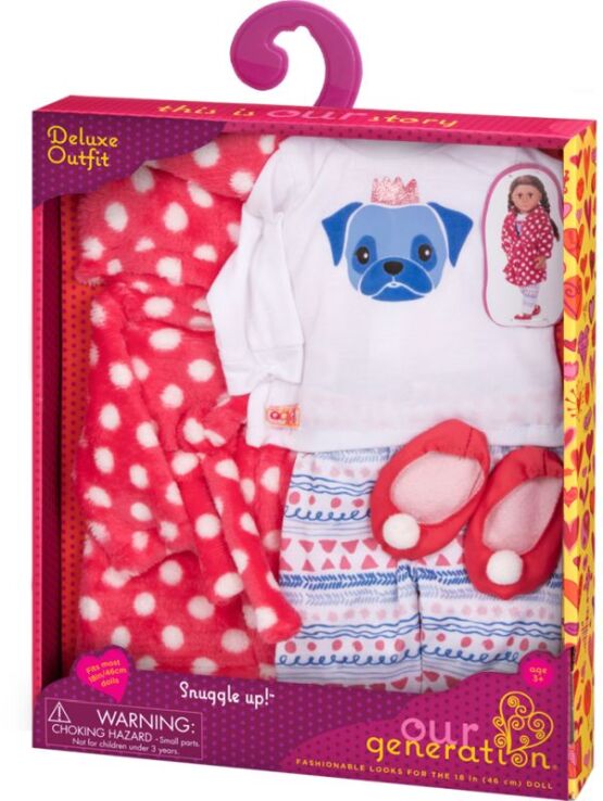 Our Generation Πιτζάμες Deluxe Snuggle Up! (BD30273Z) (1)