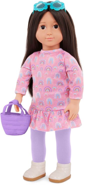 Our Generation Ενδυμασία Rainbow Printed Dress (BD30520Z) (2)