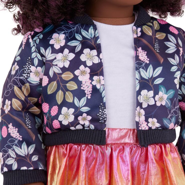 Our Generation Ενδυμασία Floral Jacket With Skirt (BD30533Z) (3)