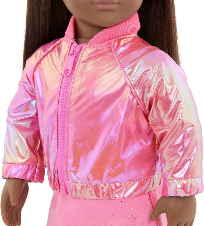 Our Generation Ενδυμασία Deluxe Edgy Bomber Jacket (BD30537Z) (2)