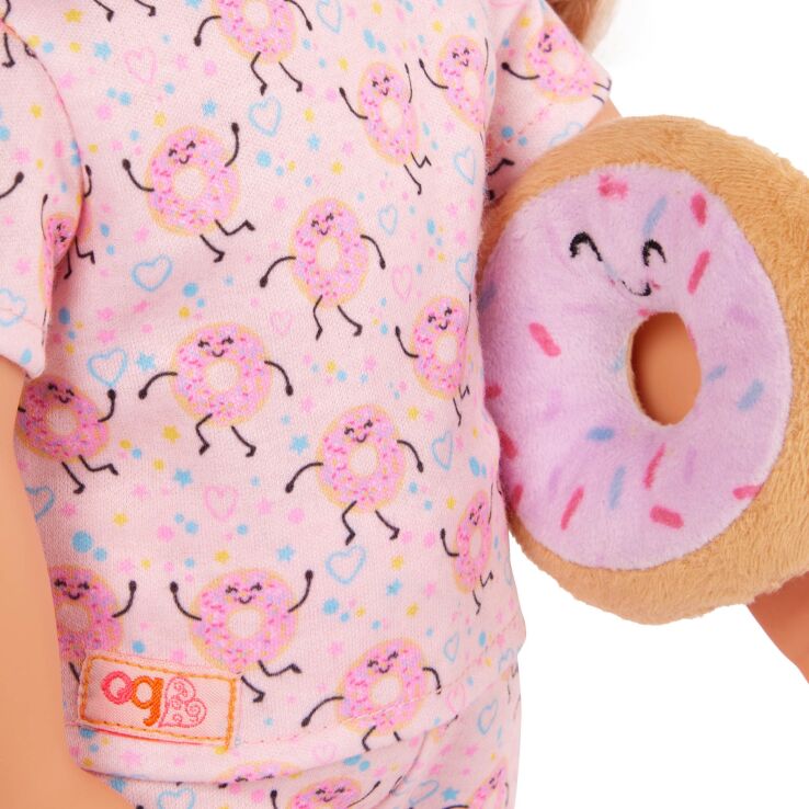 Our Generation Ενδυμασία Deluxe Pajama With Donut Print & Plush (BD30539Z) (2)