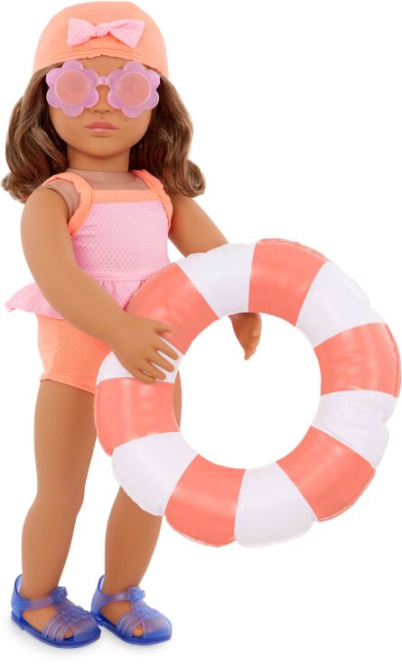 Our Generation Ενδυμασία Deluxe Bathing Suit With Floaty (BD30540) (1)