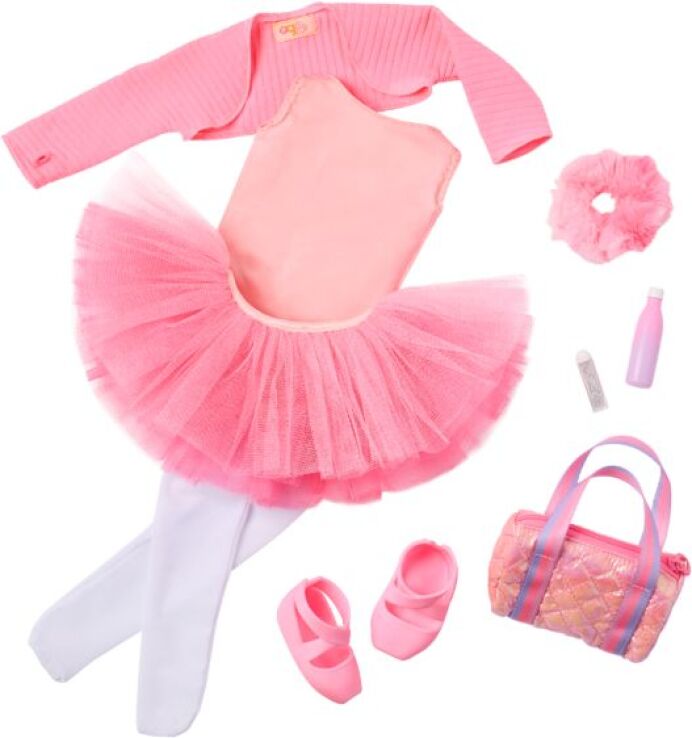 Our Generation Ενδυμασία Deluxe Ballet With Colored Skirt (BD30563Z) (0)