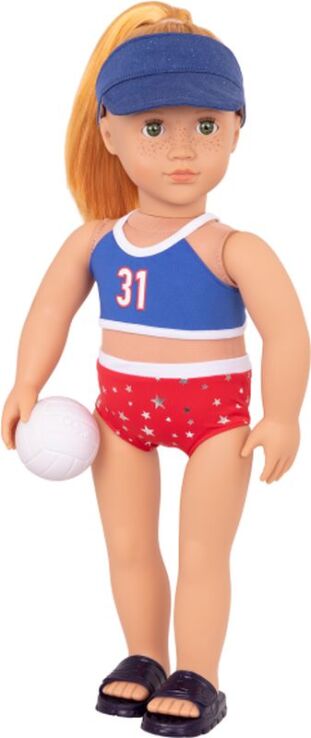 Our Generation Κούκλα Magnolia Beach Volleyball Champion (BD31367Z) (1)