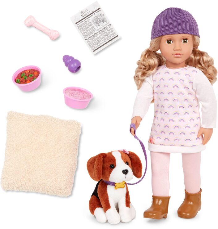 Our Generation Κούκλα Ember With Pet Dog Elsie (BD31441Z) (2)