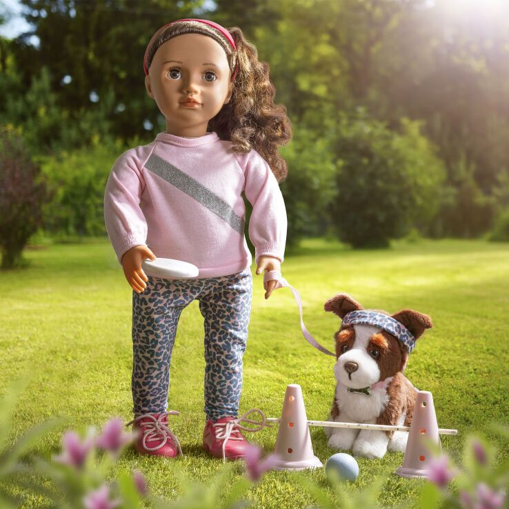 Our Generation Κούκλα Natalia With Pet Dog Nillie (BD31443) (5)