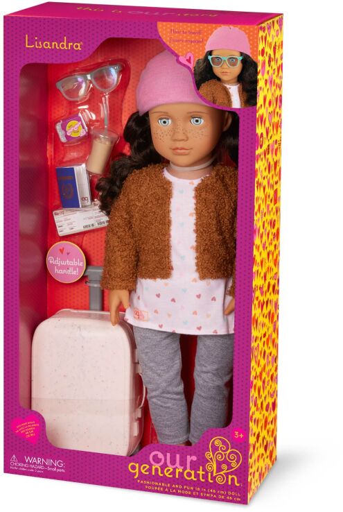 Our Generation Κούκλα Lisandra Traveler (BD31445Z) (1)