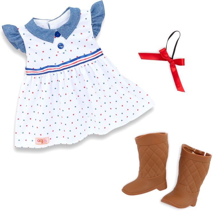 Our Generation Κούκλα Shelley With Foal Buckskin Appaloosa (BD31447Ζ) (3)