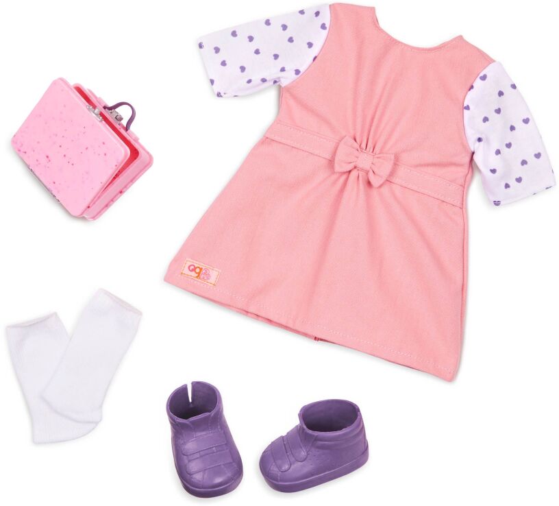 Our Generation Κούκλα Lin With School Uniform (BD31482Z) (2)