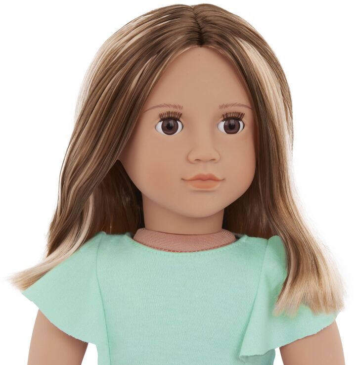 Our Generation Κούκλα Lisa With Denim & Tulle Skirt Outfit (BD31491Z) (3)