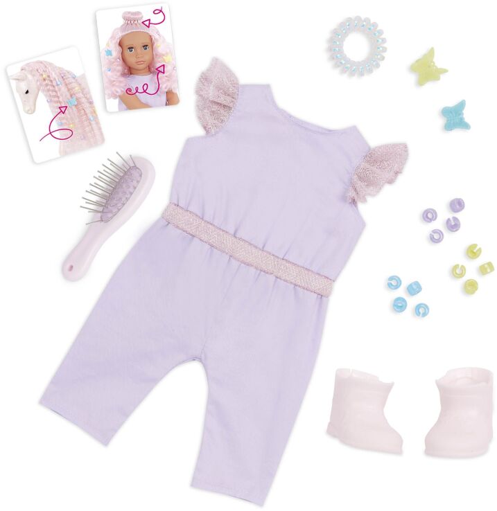 Our Generation Κούκλα Elara With Pet Foal Lumina (BD31493) (5)